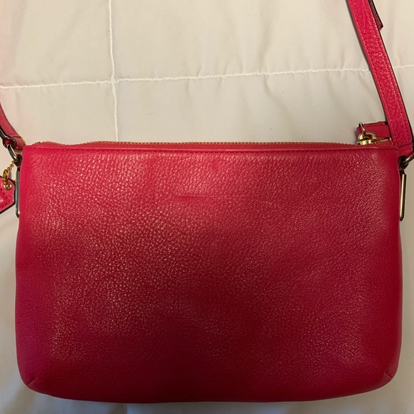 Coach Purse with Strap in Magenta - Picture 6 of 6